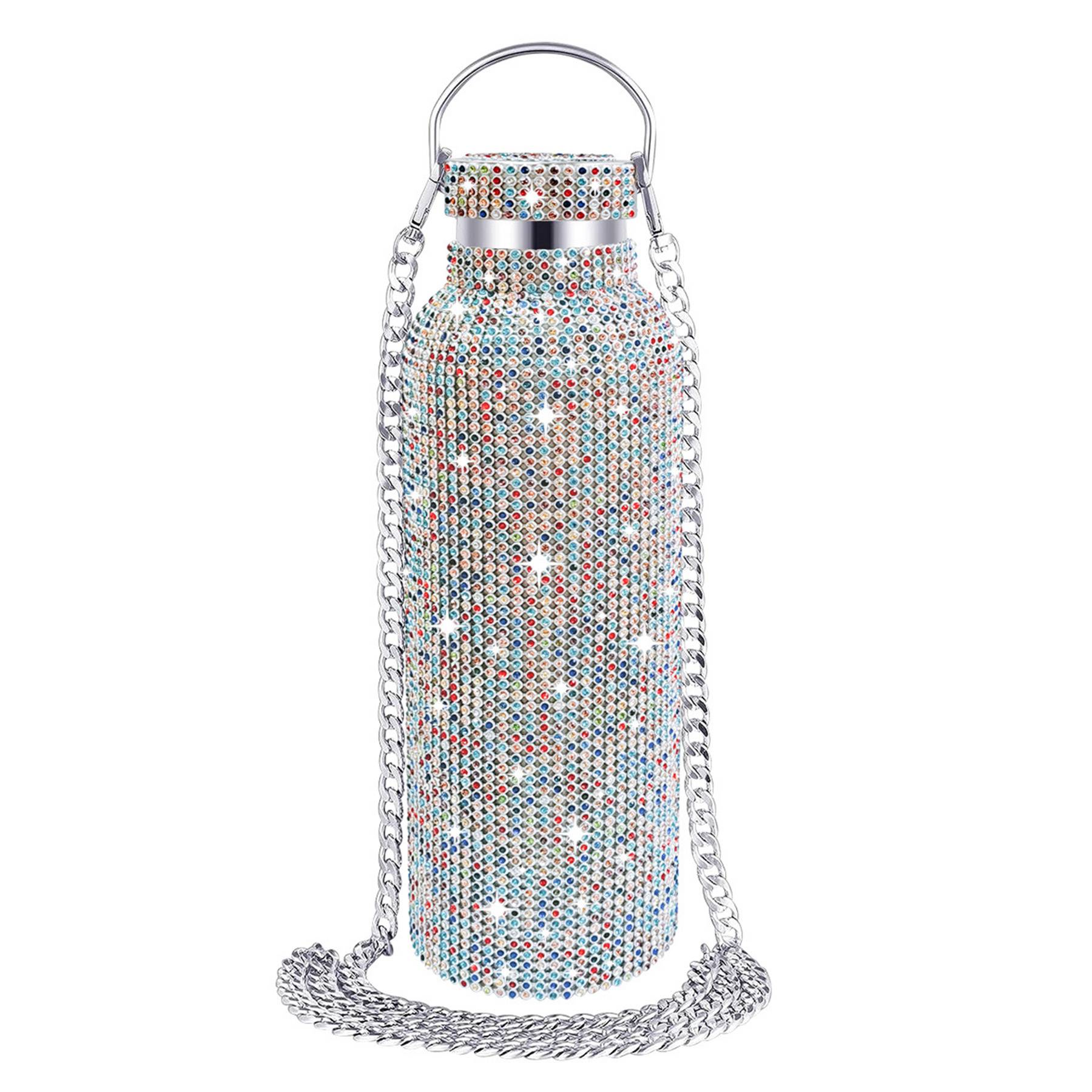 12oz Stainless steel insulated cup with diamond insert 15