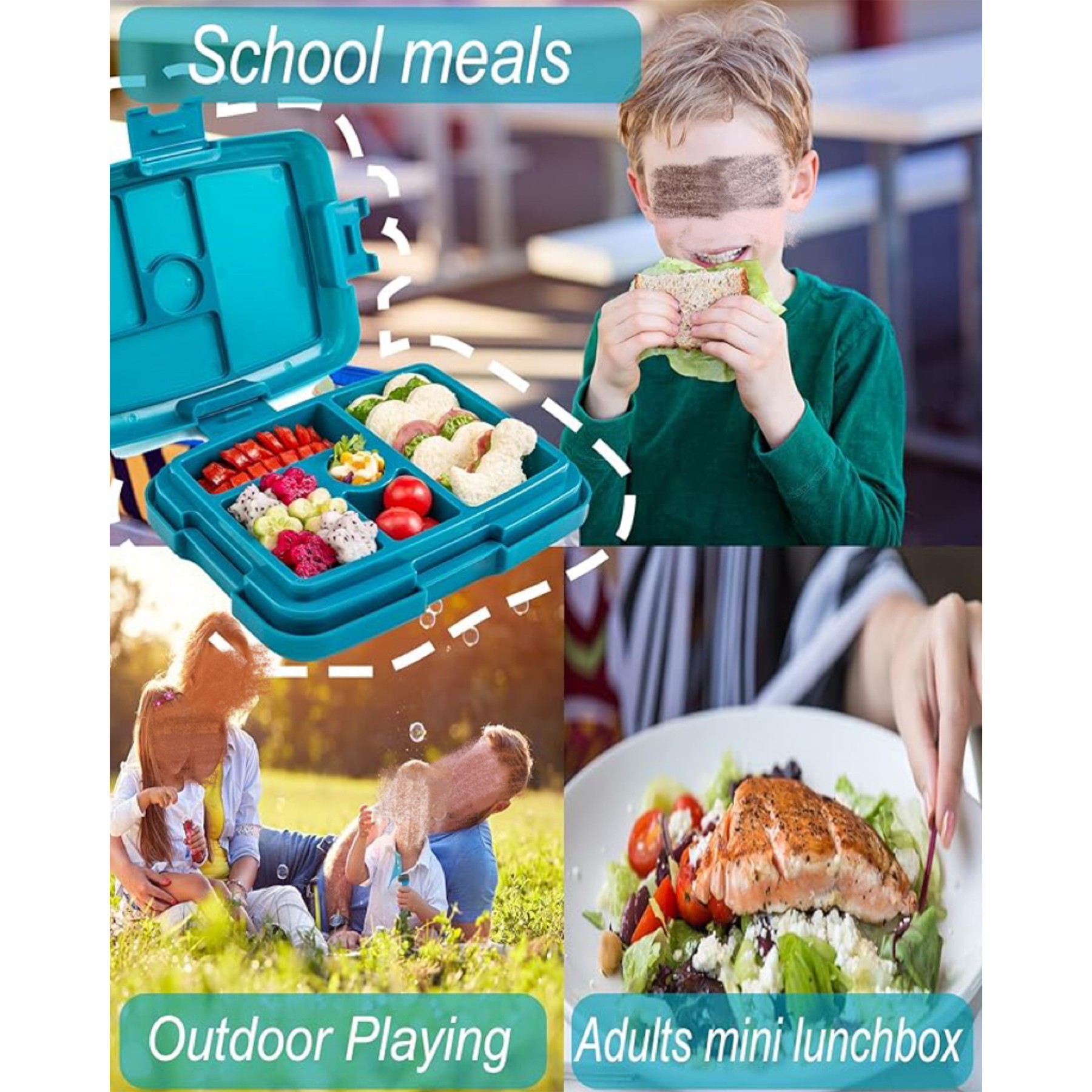 Children'S Compartment Lunch Box 4