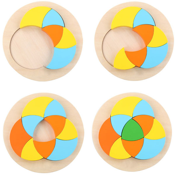 children baby creative toy wooden building blocks 9