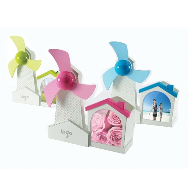 Multi Function Computer USB Windmill Mini Fan w/ Pen Holder 2