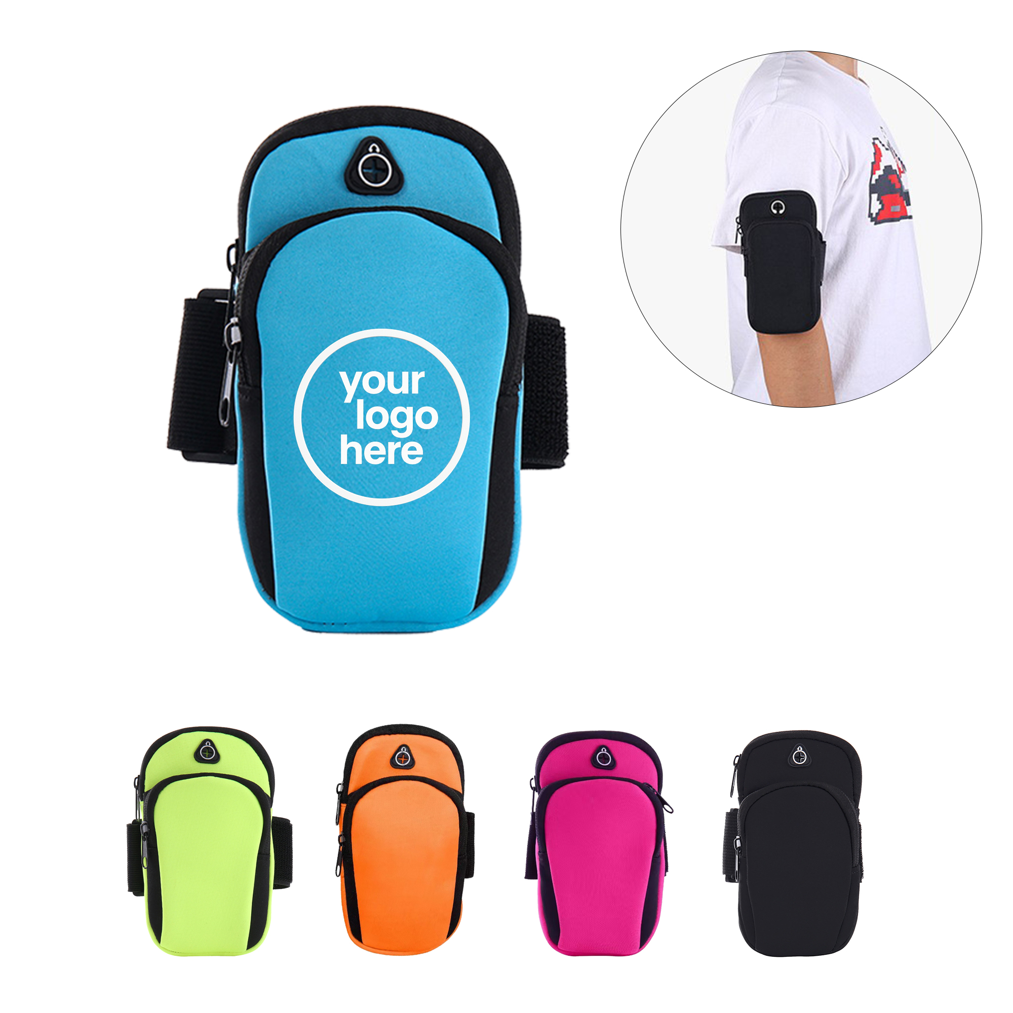 MOQ:10pcs Waterproof Running Armband 2