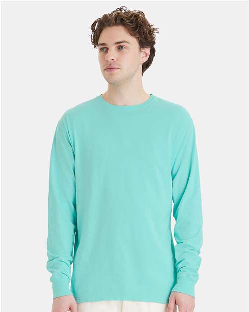 Unisex Garment-Dyed Long Sleeve T-Shirt - GDH200 305
