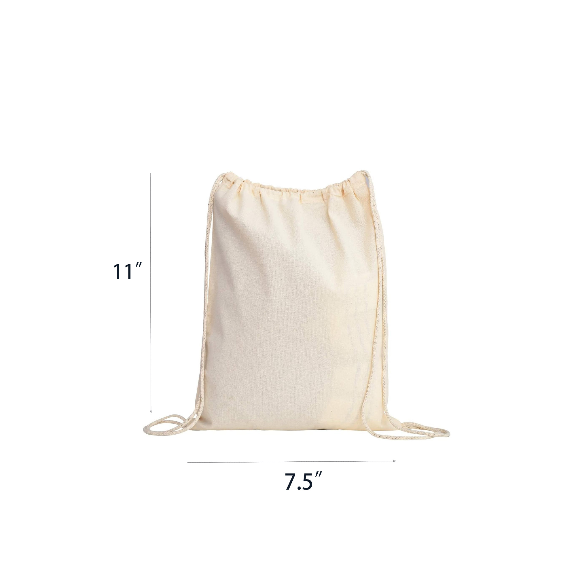 Canvas Drawstring Laundry Bag 3