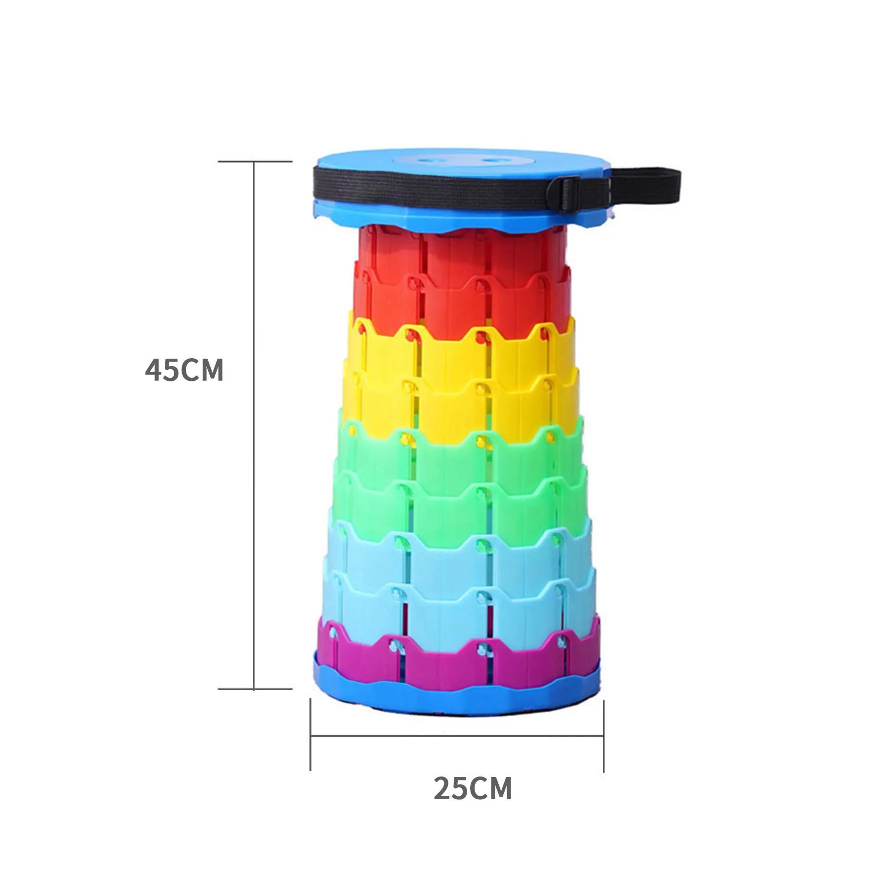 Retractable Folding Stool 2