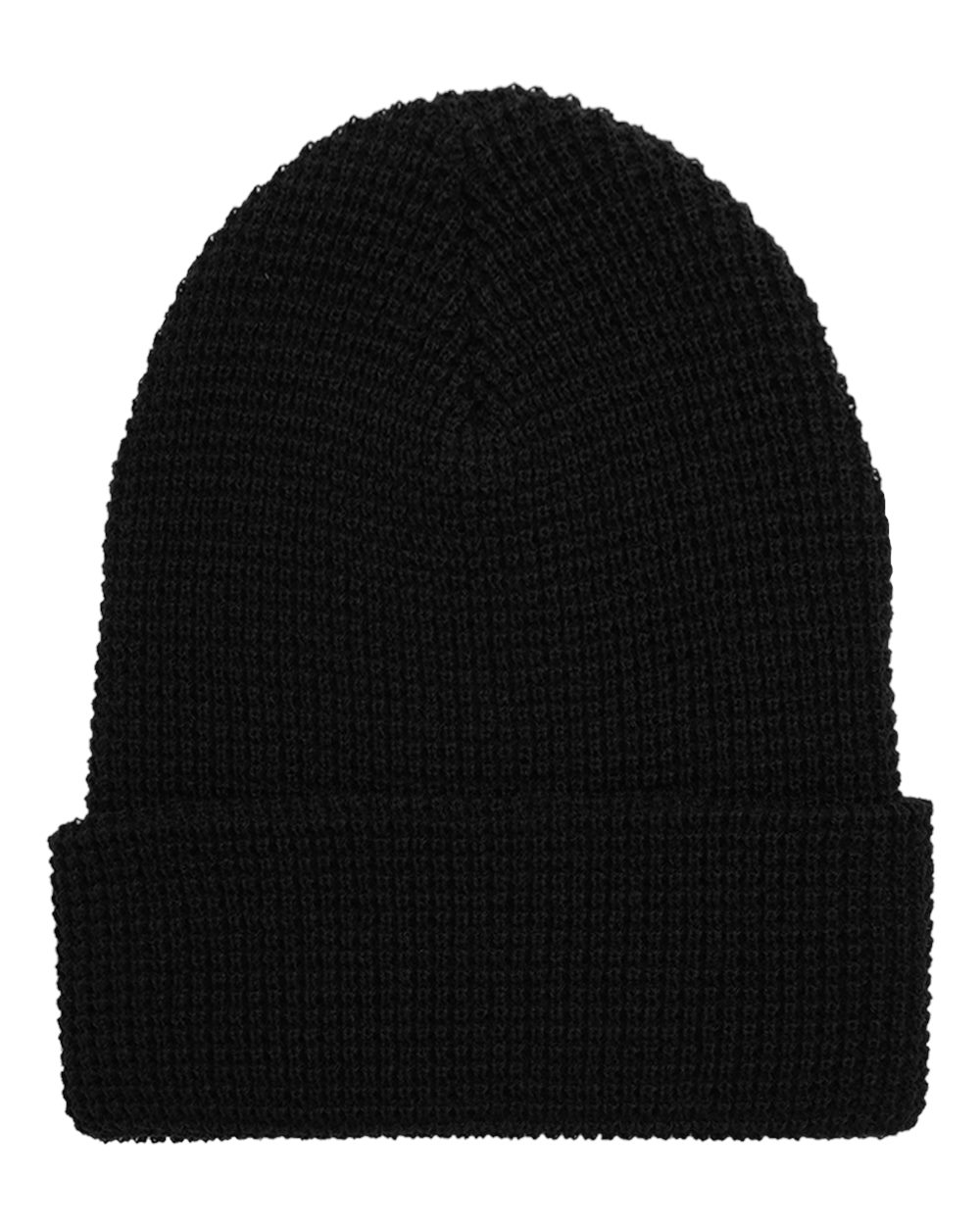 Waffle Cuffed Knit Beanie - 2501K 6