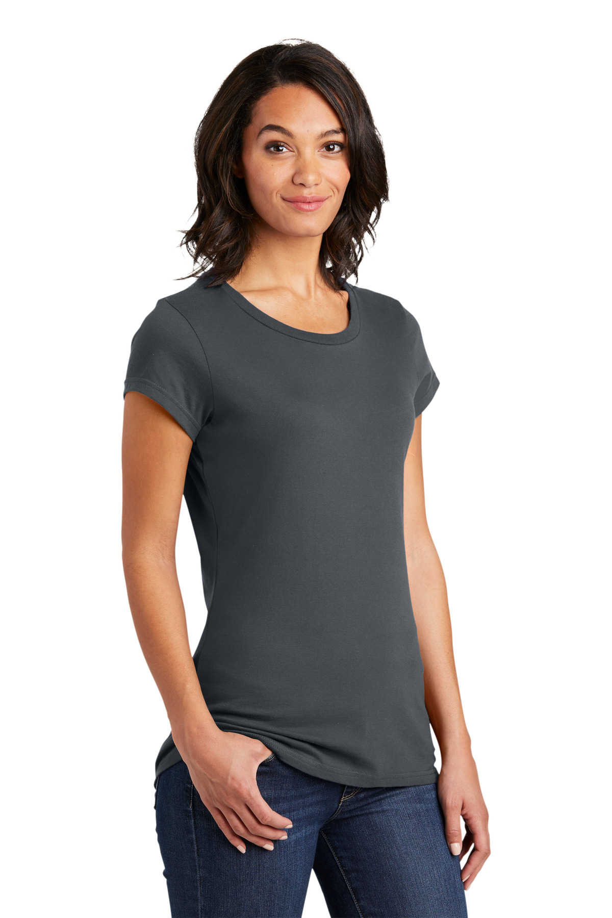 District Women's Fitted Very Important Tee . DT6001 172