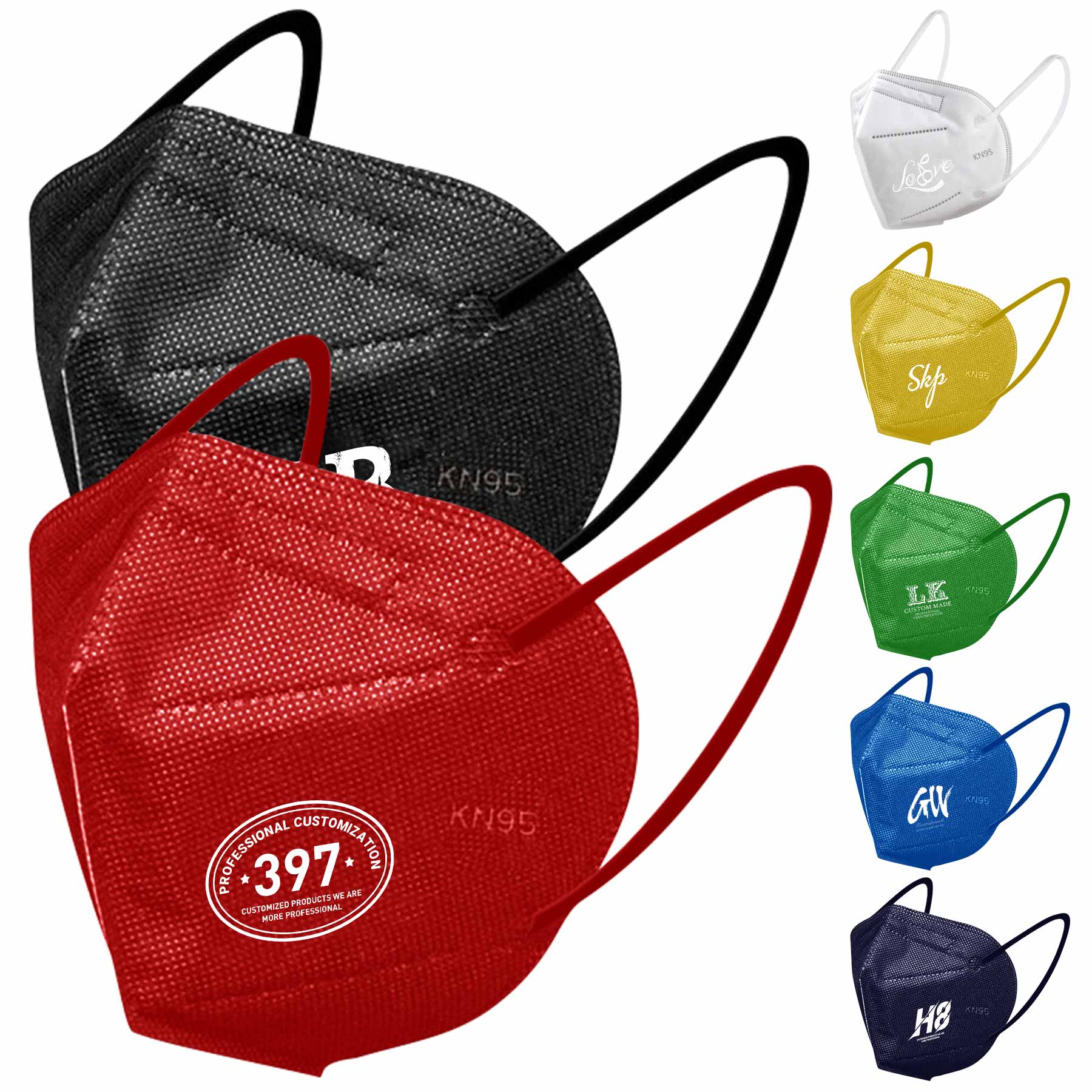 5ply KN95 Masks 1