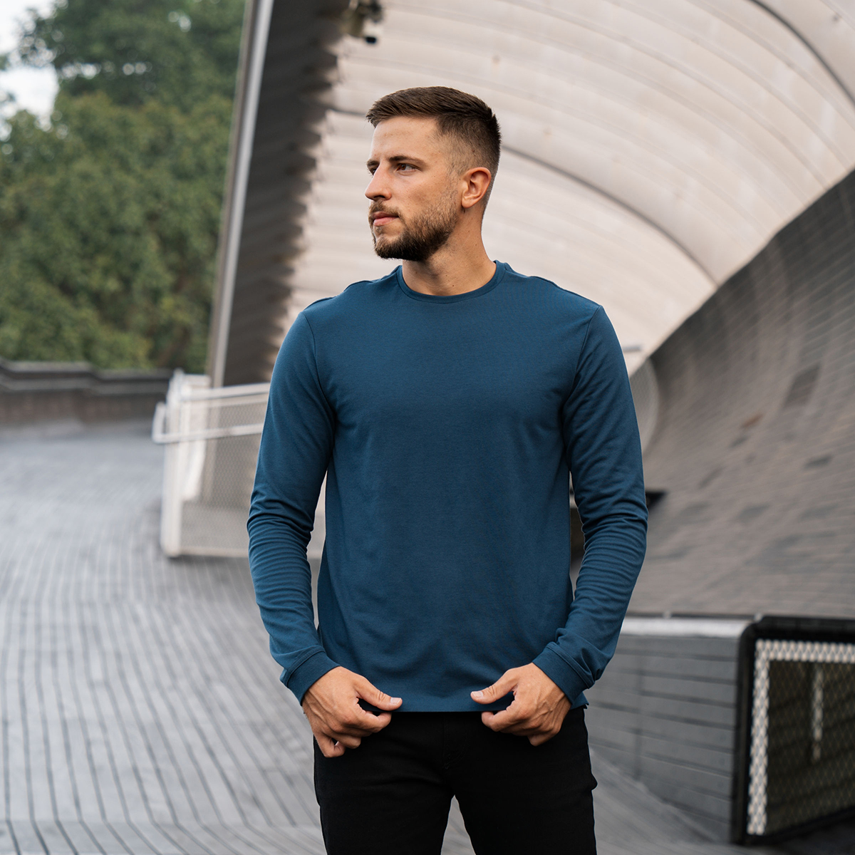 Stormtech Men's Montebello Performance Long Sleeve Tee 28