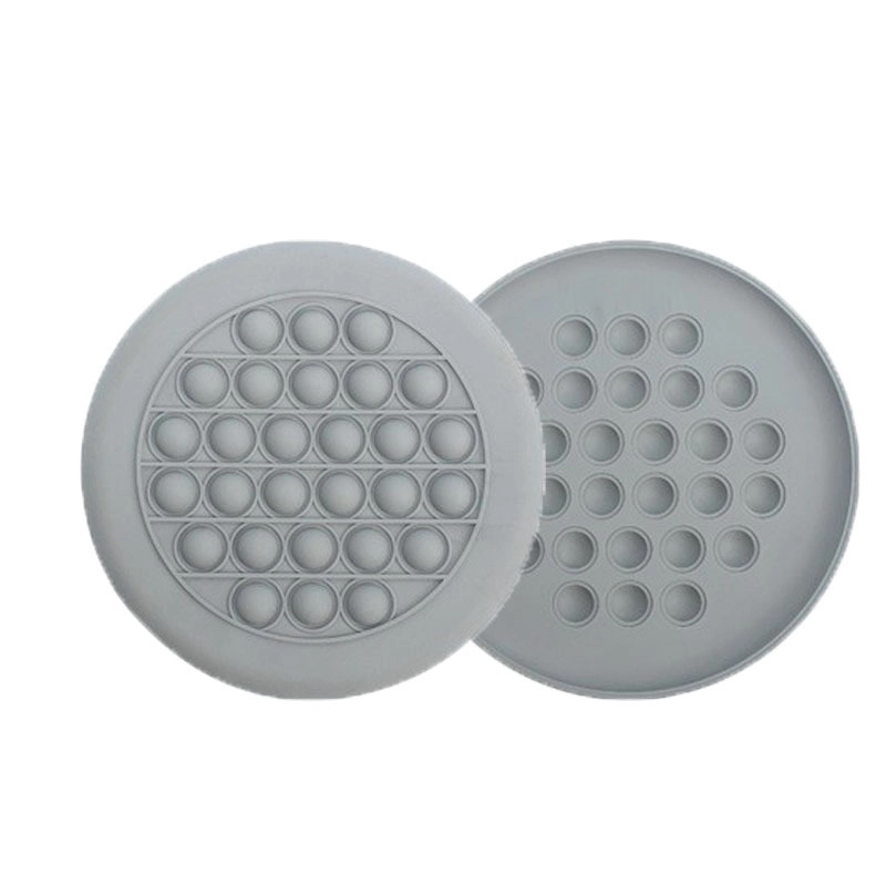 Silicone push pop flying discs 4