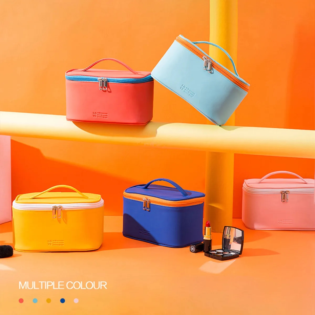 Large Capacity Portable Multifunctional Travel Cosmetic Bag 1