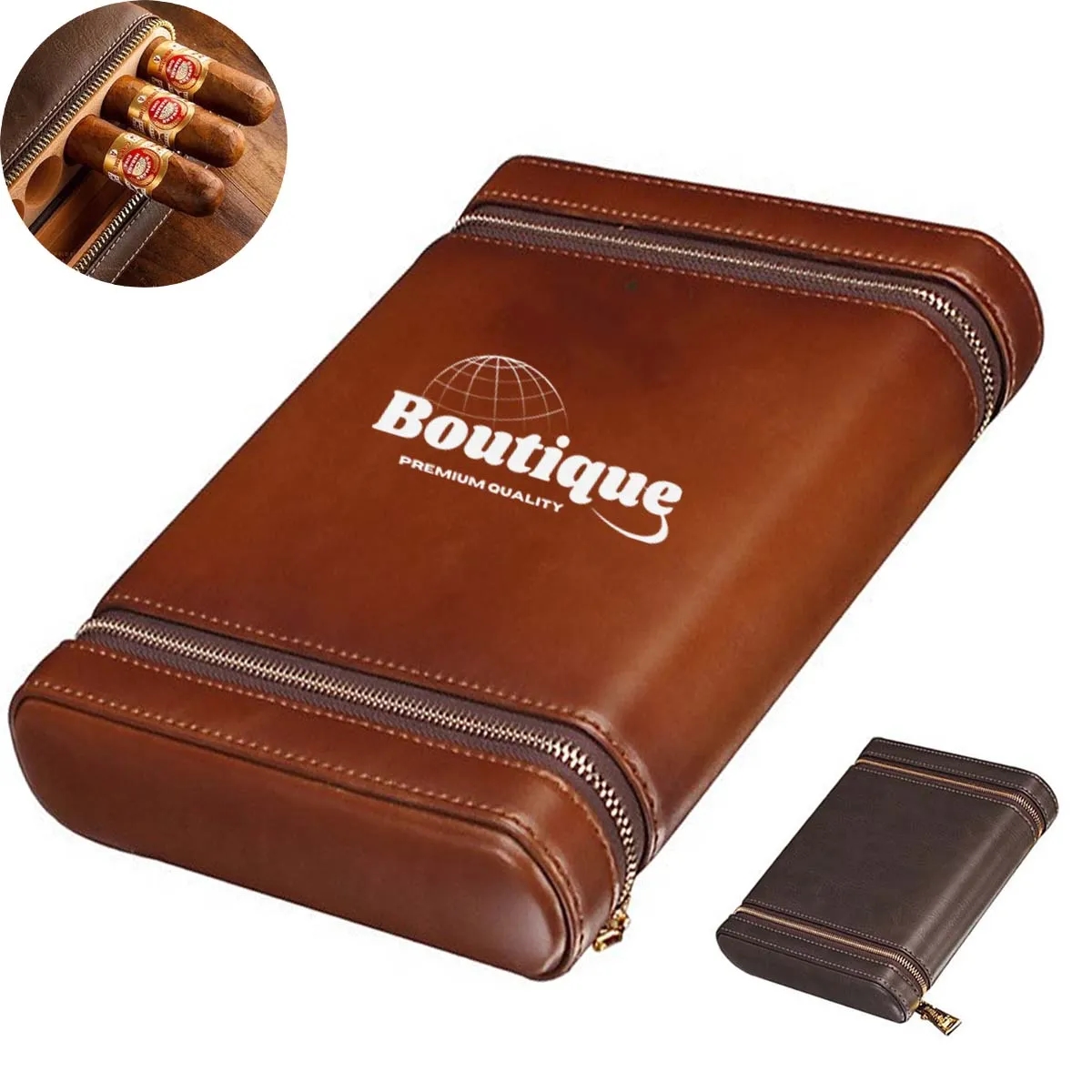 Leather Cigar Case 1