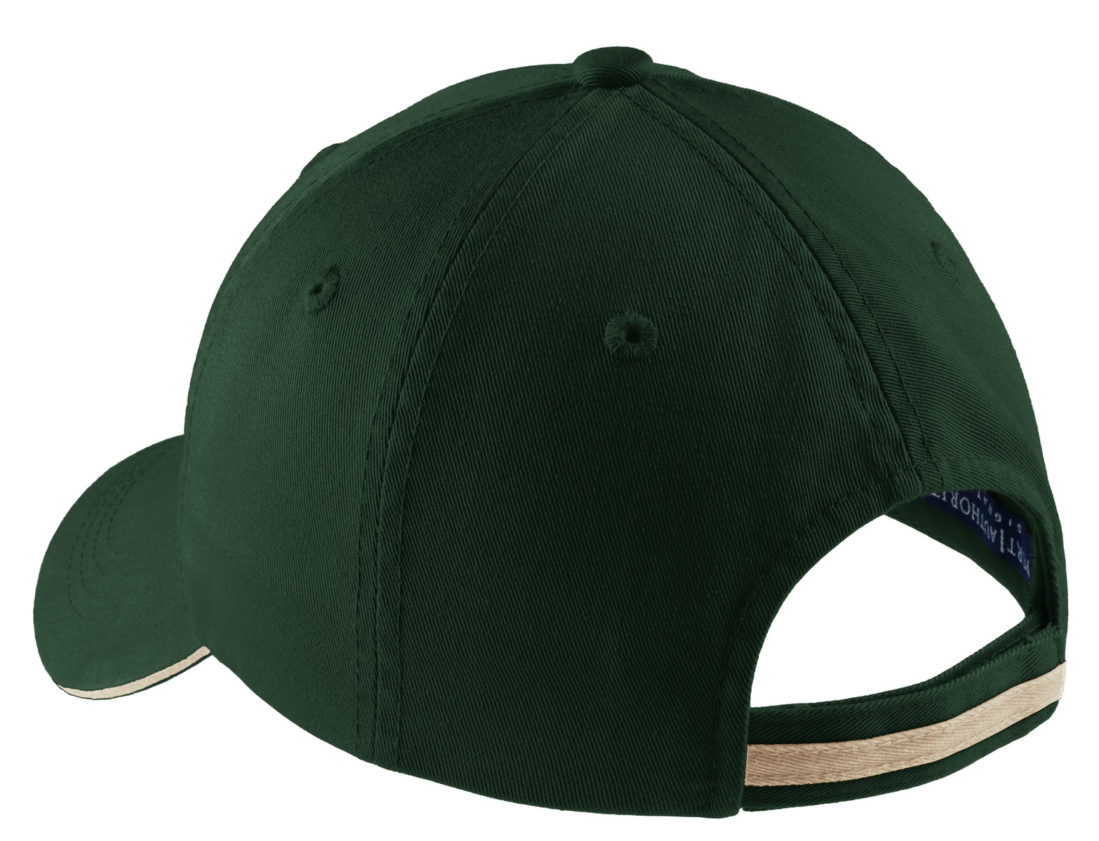 Port Authority Sandwich Bill Cap with Striped Closure. C830 19