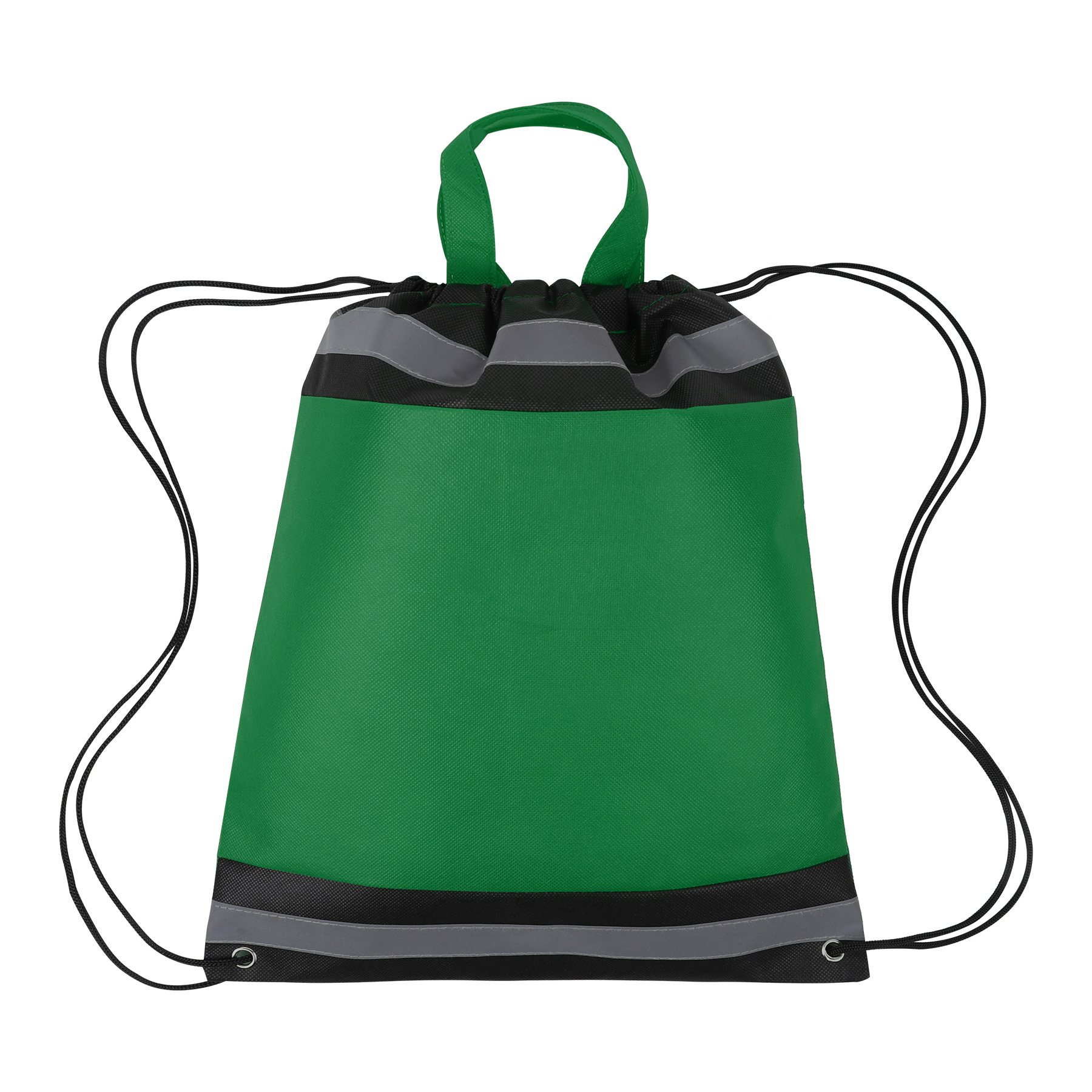 Reflective Non-Woven Drawstring Backpack 7