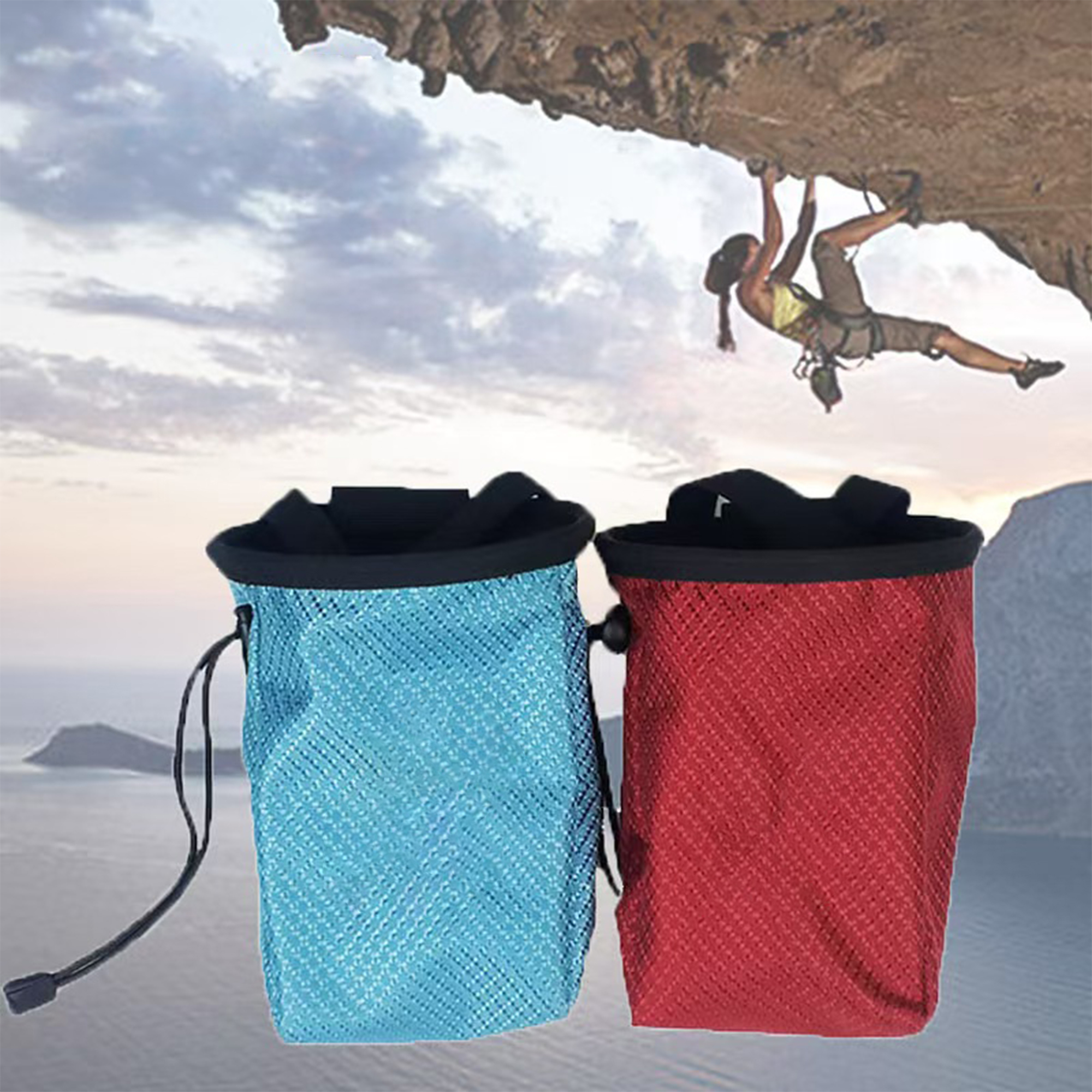 Nylon Personalized Climbing Chalk Bag 3