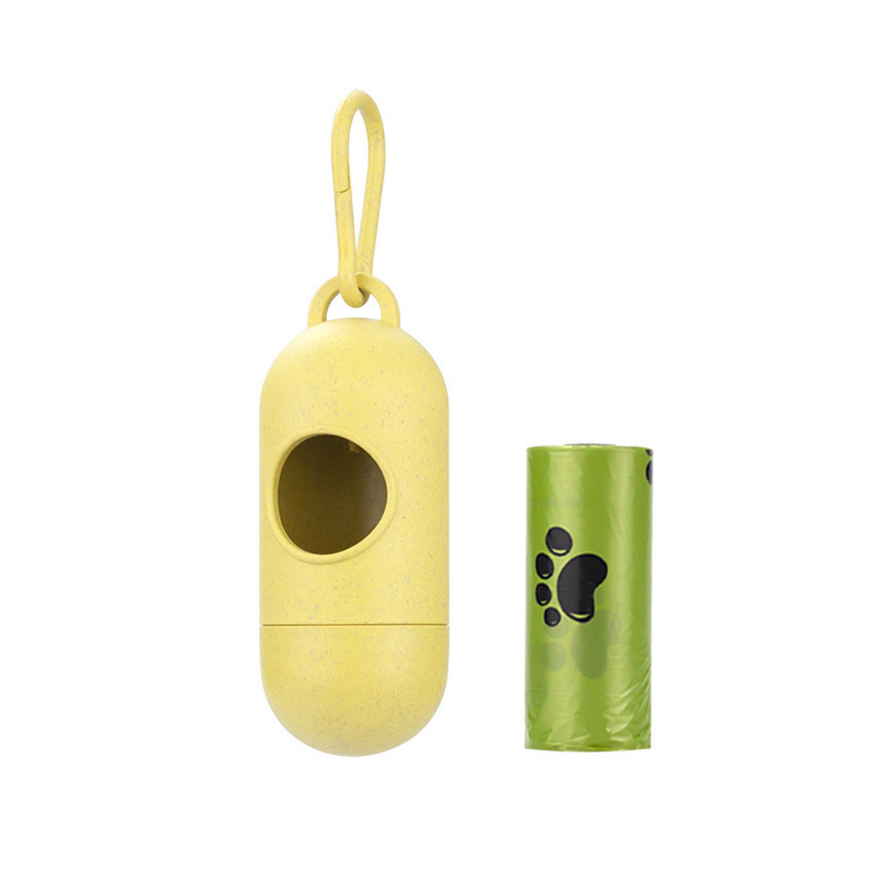 Dog Trash Bag with Wheat Straw Dispenser 6