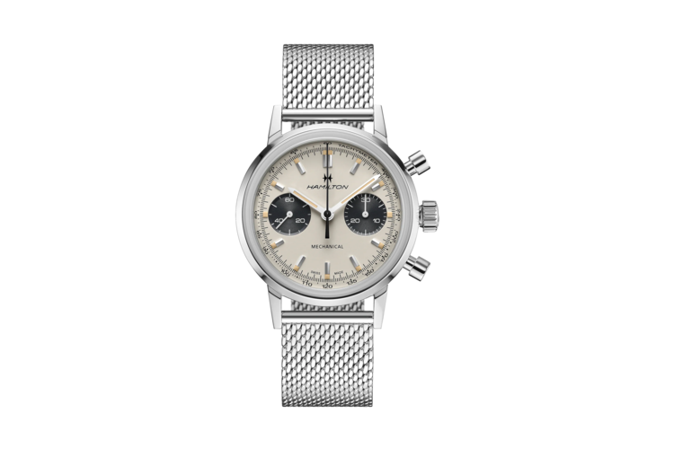 Hamilton American Classic Intra-Matic Chronograph H Stainless Steel Watch 1