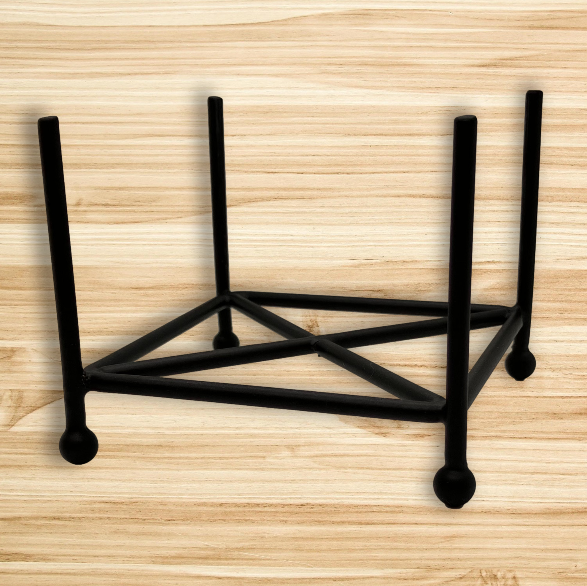Four Post Metal Coaster Holder 3