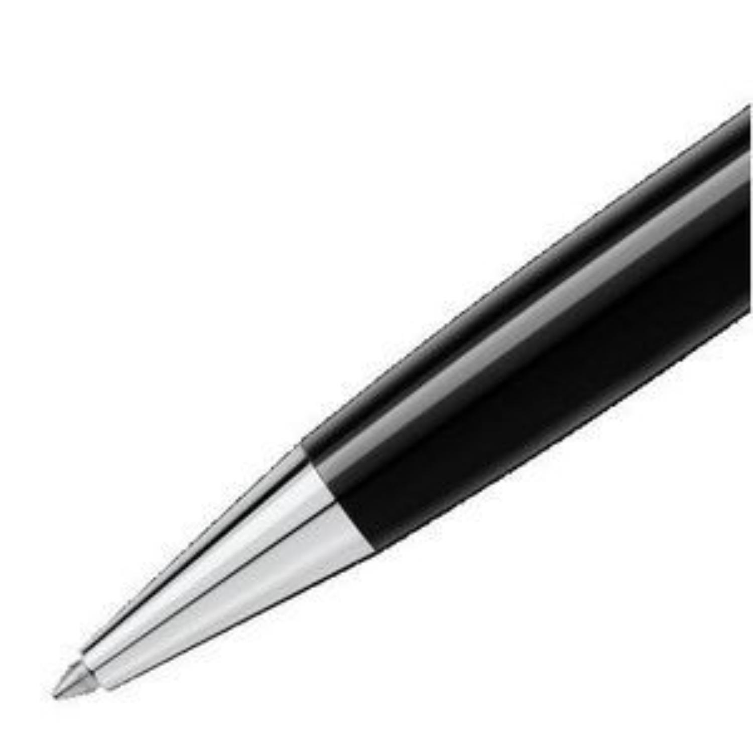 MONTBLANC® Meisterstück Luxury Platinum-Coated Classique Ballpoint Pen w/ Gift Box 3