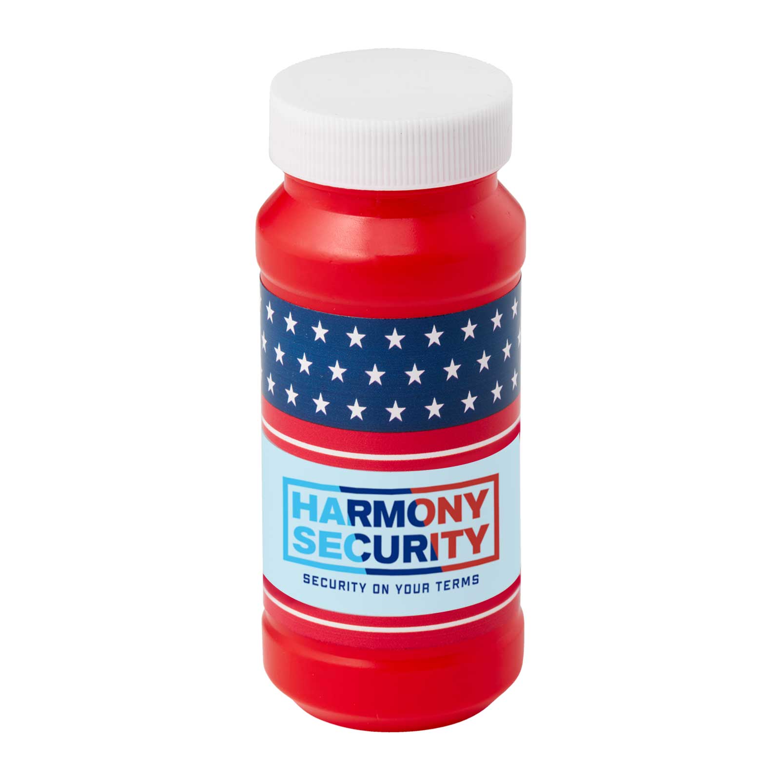 4 oz. Patriotic Bubbles with Full-Color Digital Label 6