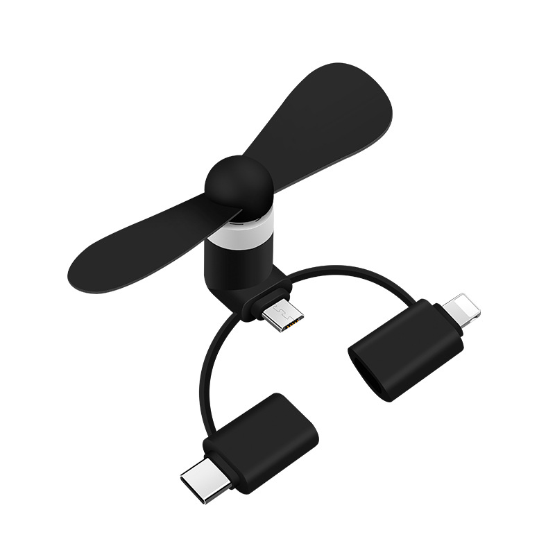 3-in-1 Mini Phone Fan 2