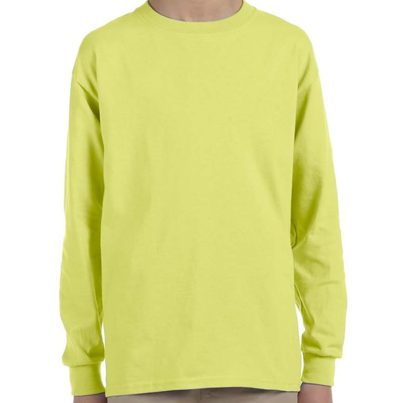 Jerzees Youth DRI-POWER® ACTIVE Long-Sleeve T-Shirt 7