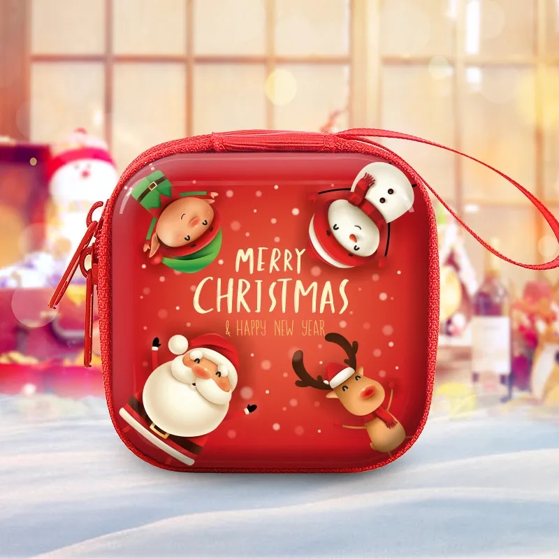 Christmas Zipper Coin Pouch 5