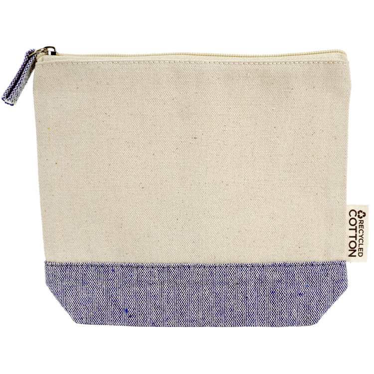 Baltimore Recycled Cotton Two Tone Everyday Pouch 7