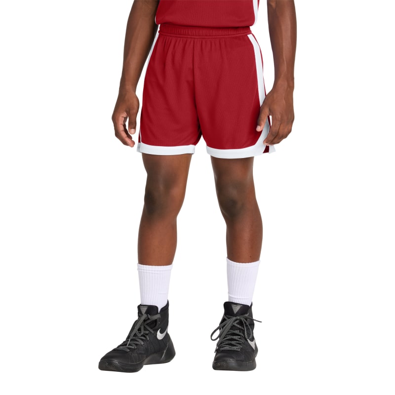 Sport-Tek Youth Rival Basketball 5" Short 13
