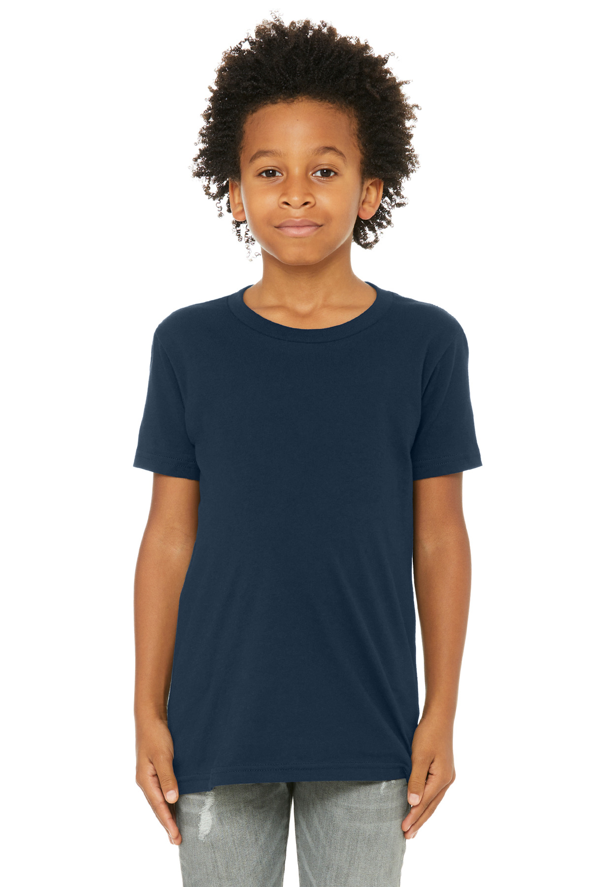 BELLA+CANVAS Youth Jersey Short Sleeve Tee. BC3001Y 181