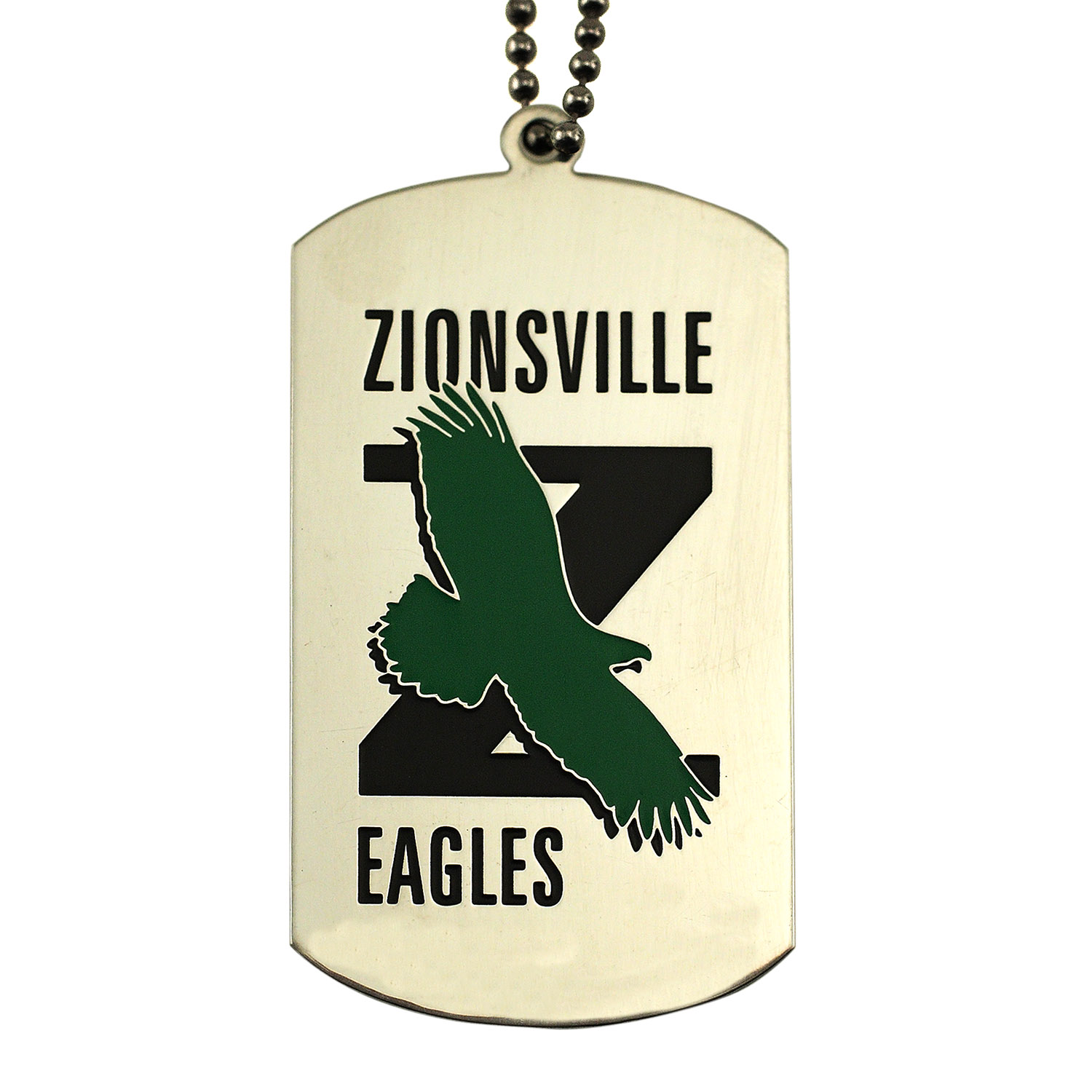 Etched Dog Tags - Stainless Steel Base 3