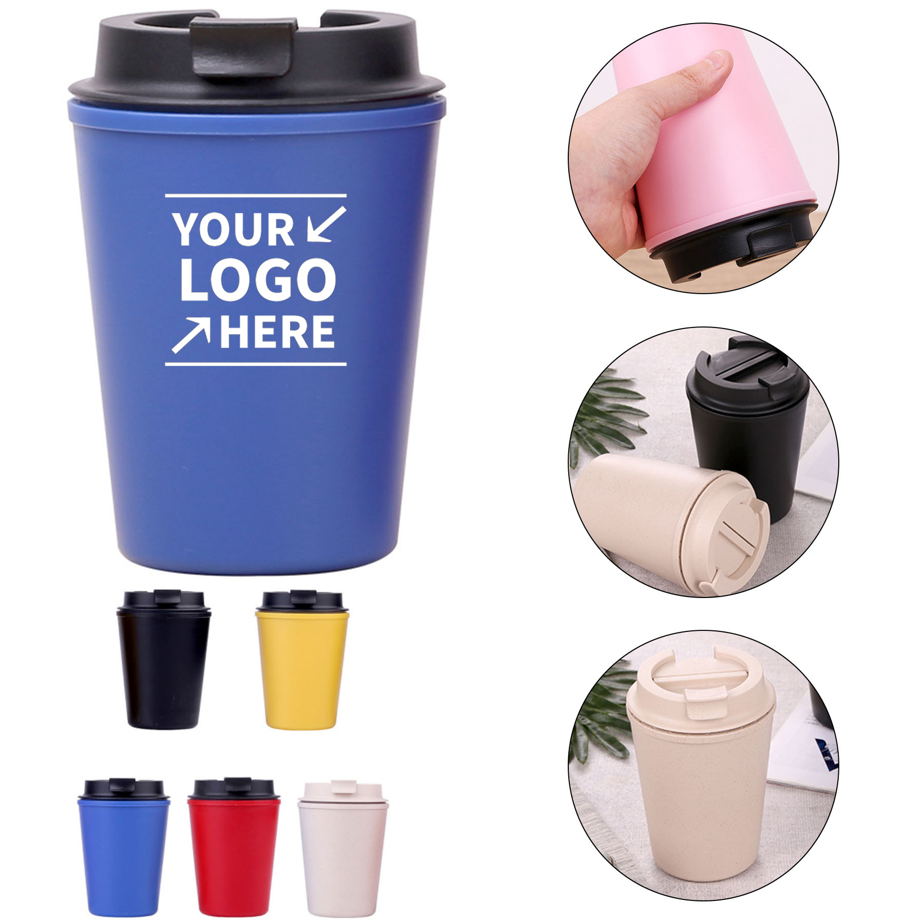 Bamboo Fiber Coffee Cup 2