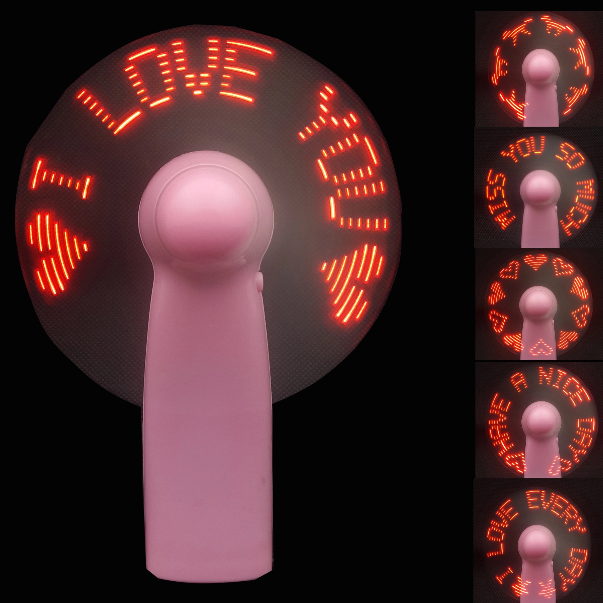Led Hand-Held Mini Fan 3