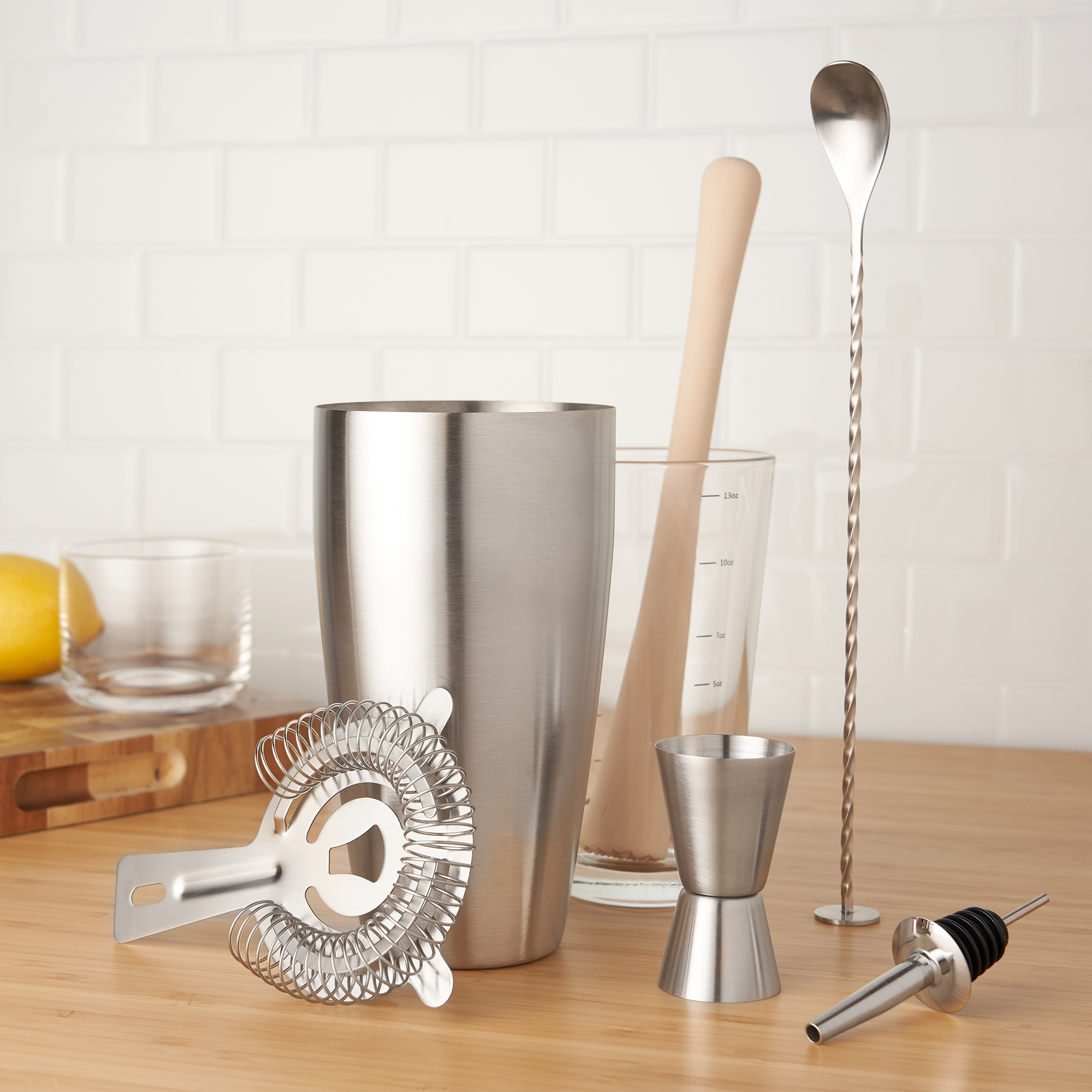 True® 7 Piece Barware Set 2