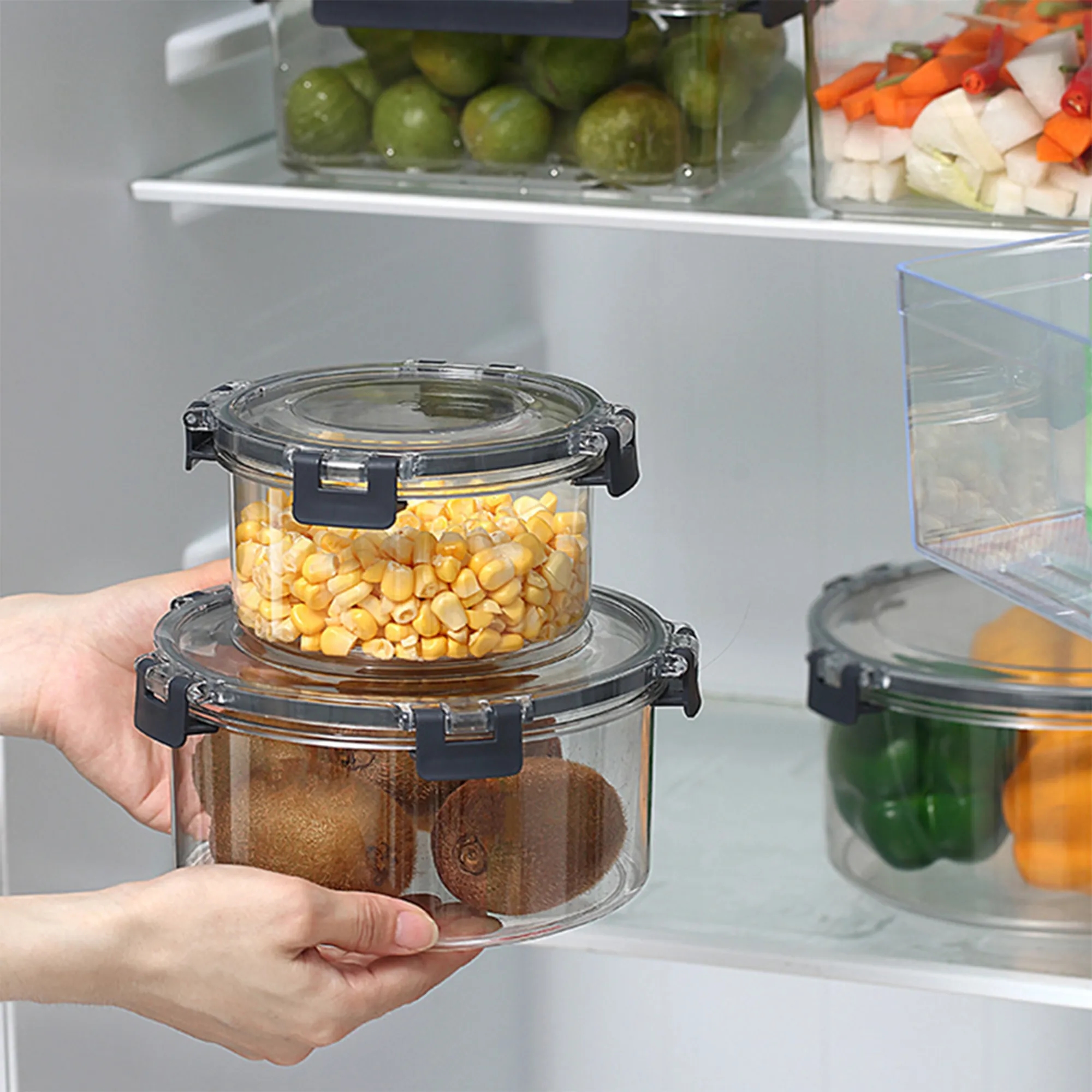 Airtight Plastic Containers BPA-Free 3