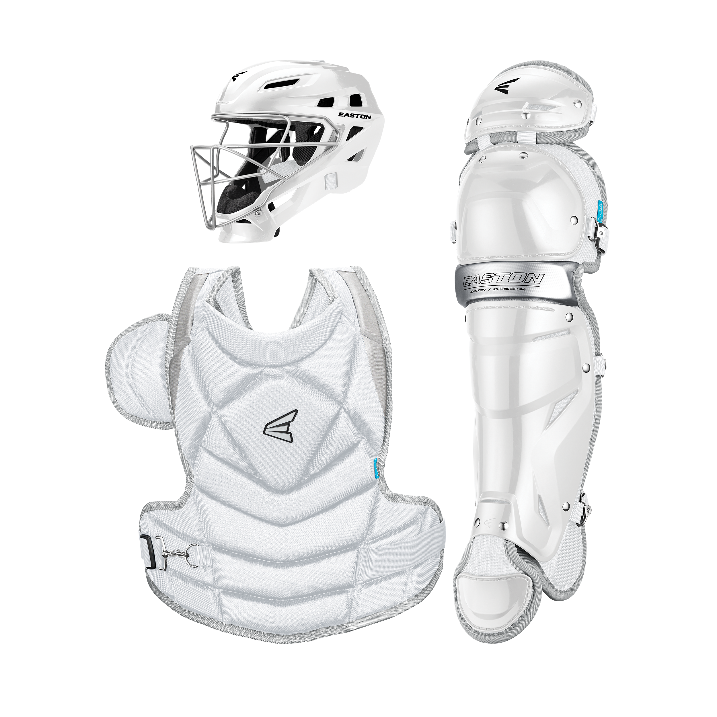 Easton x Jen Schro The Fundamental Fastpitch Catcher's Gear Set | Small 4
