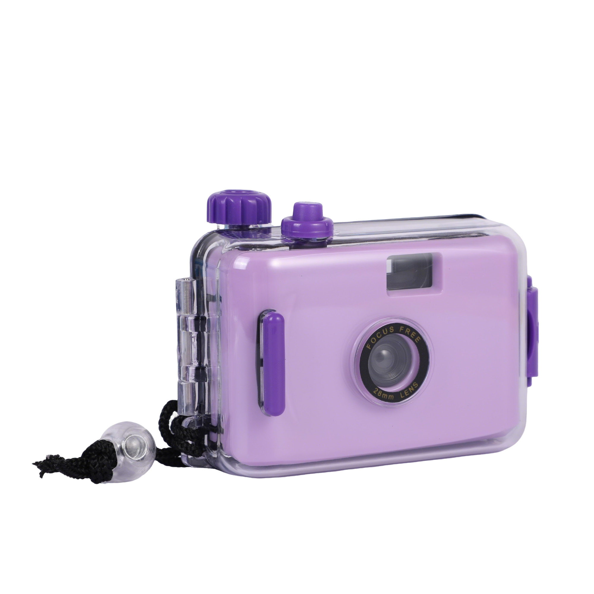 Waterproof Mechanical 35mm Film Camera F8 28 Millimeter Lens 3.7" Length X 2.3" Width X 1.1 2