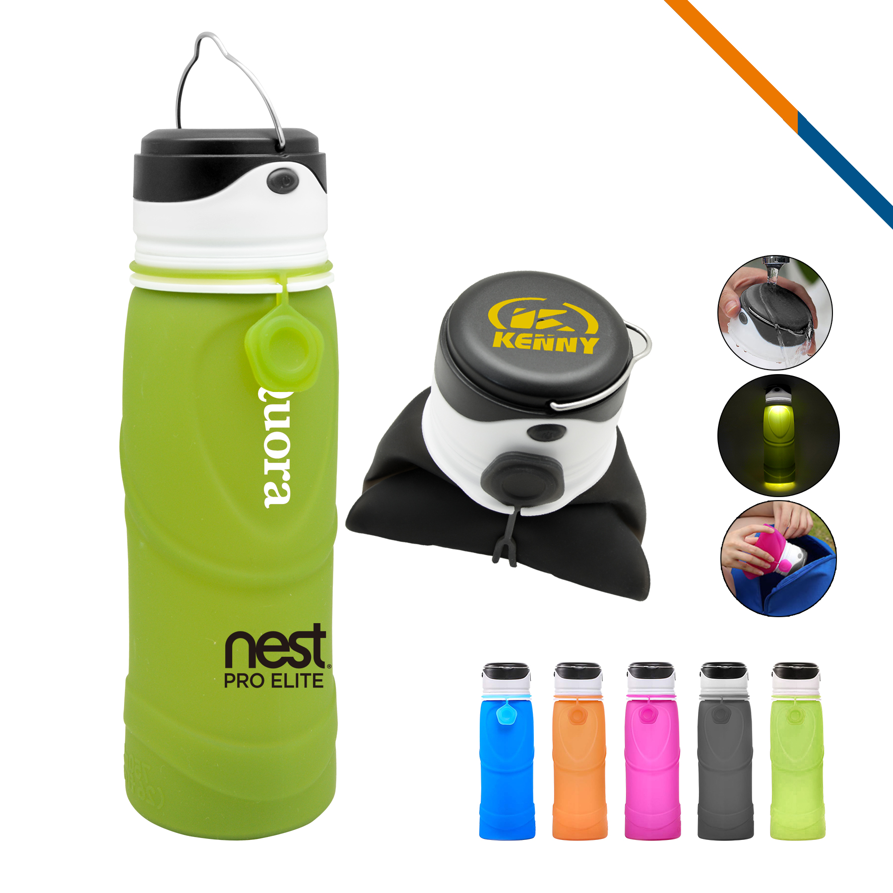 Inflame Foldable Water Bottle 3