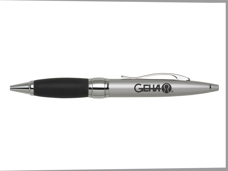 Contour Ballpoint Pen with Silver