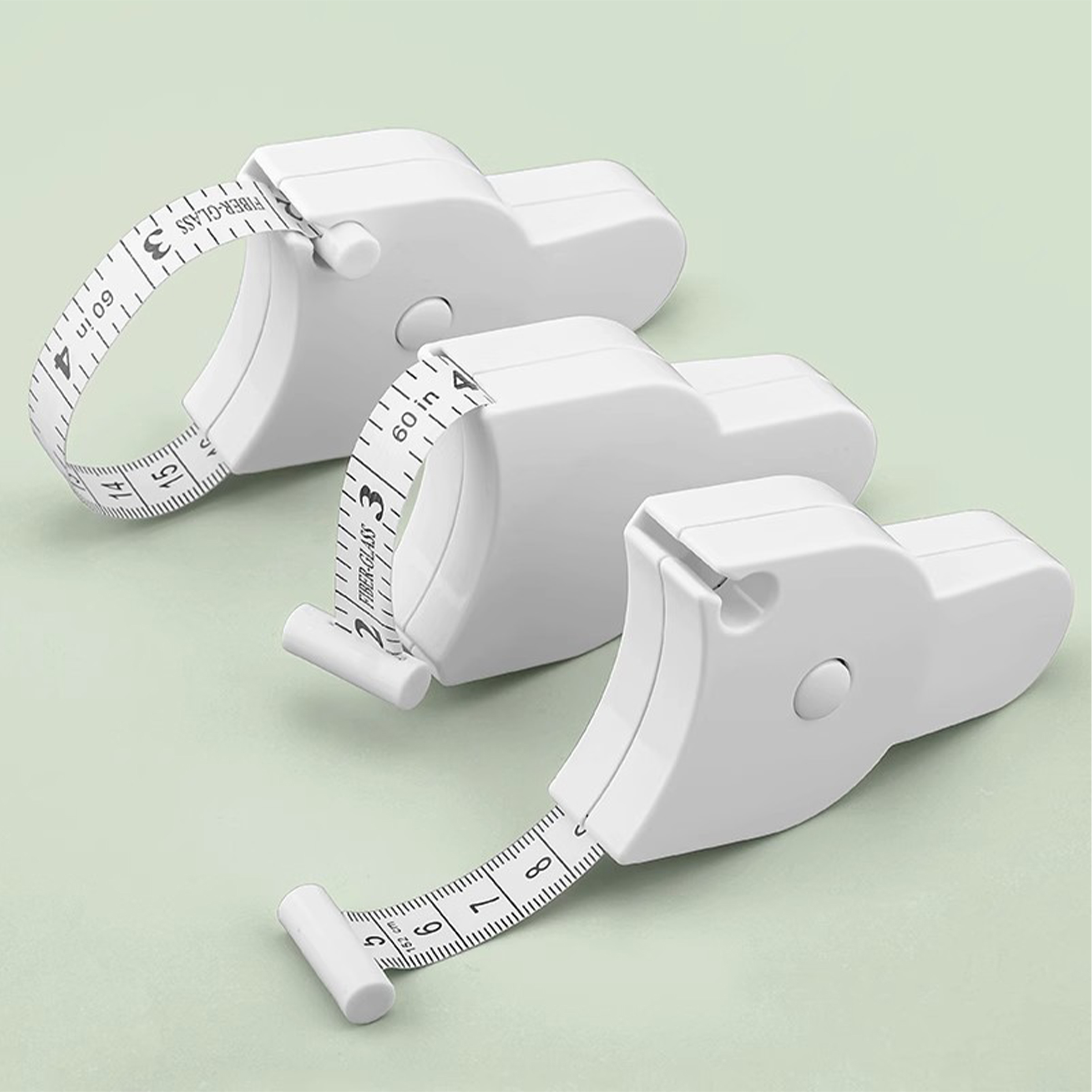 Plastic Portable Automatic Shrink Tape Measure 7