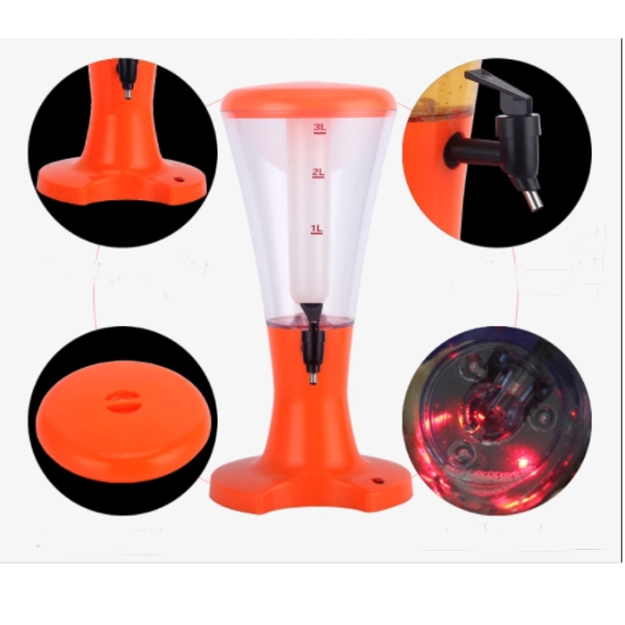 3L Beer Tower with LED Light 2