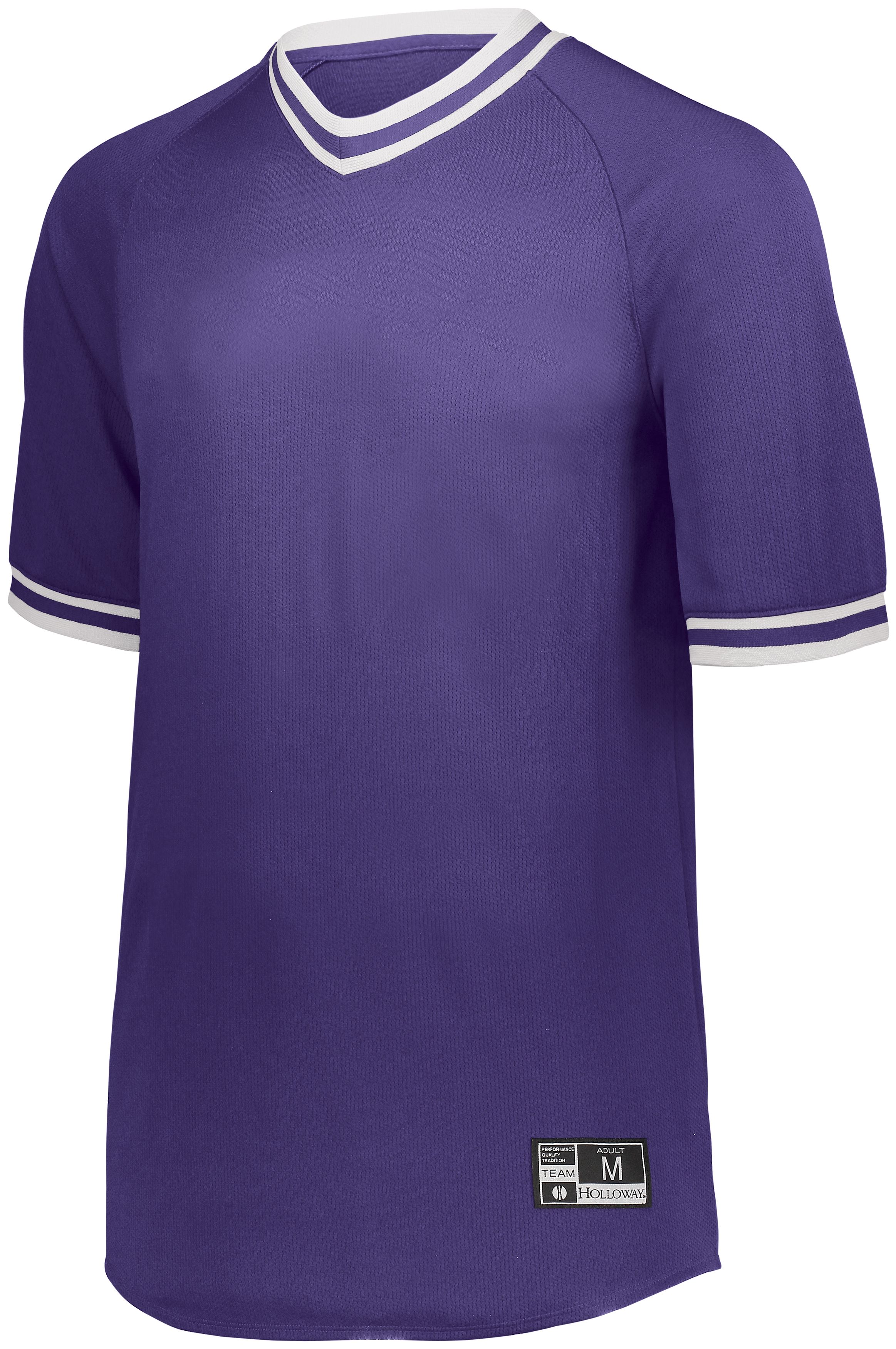 Youth Retro V-Neck Baseball Jersey 3