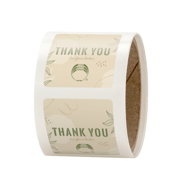 3" x 3" Rounded Corner Roll Labels