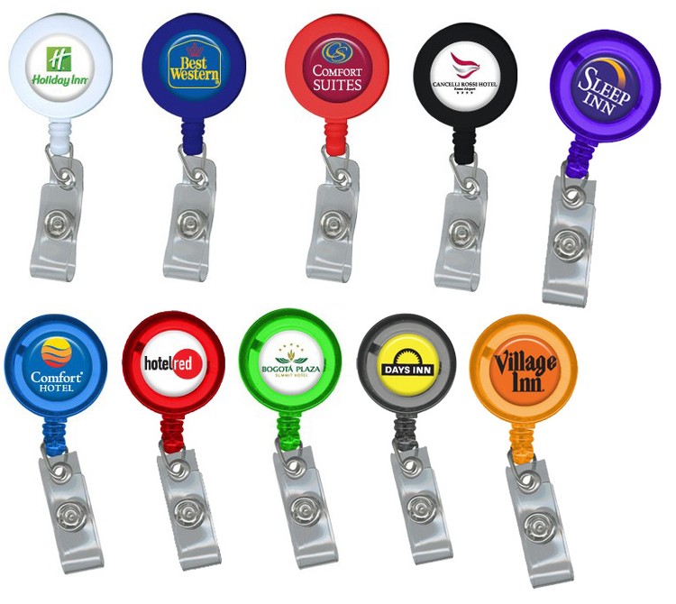 Retractable Badge Holder with Full Color Imprint 2