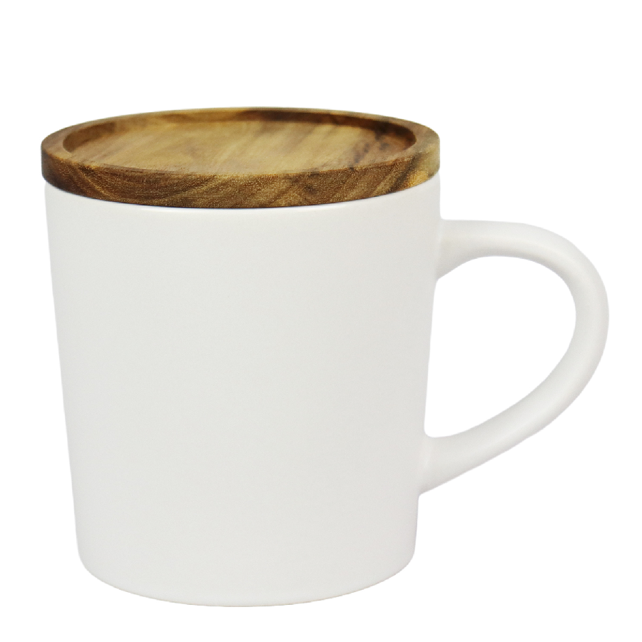 Imari Ceramic Mug with Dual-Function Lid/Coaster 6