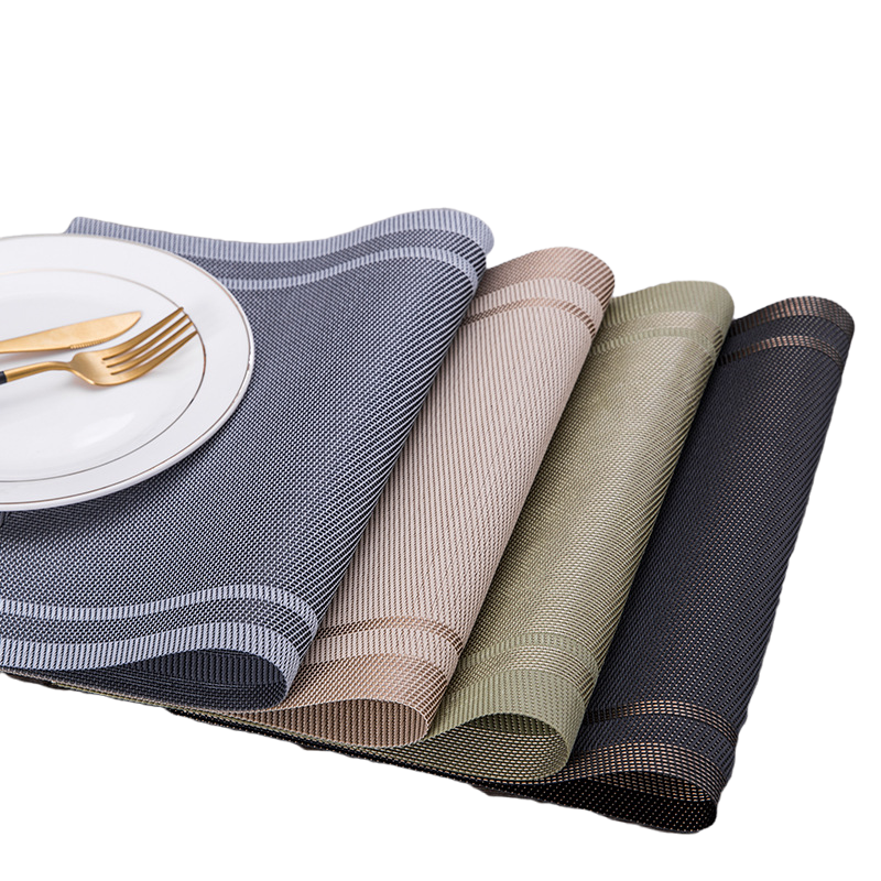 Custom PVC Dining Table Mat & Restaurant Food Placemat 6