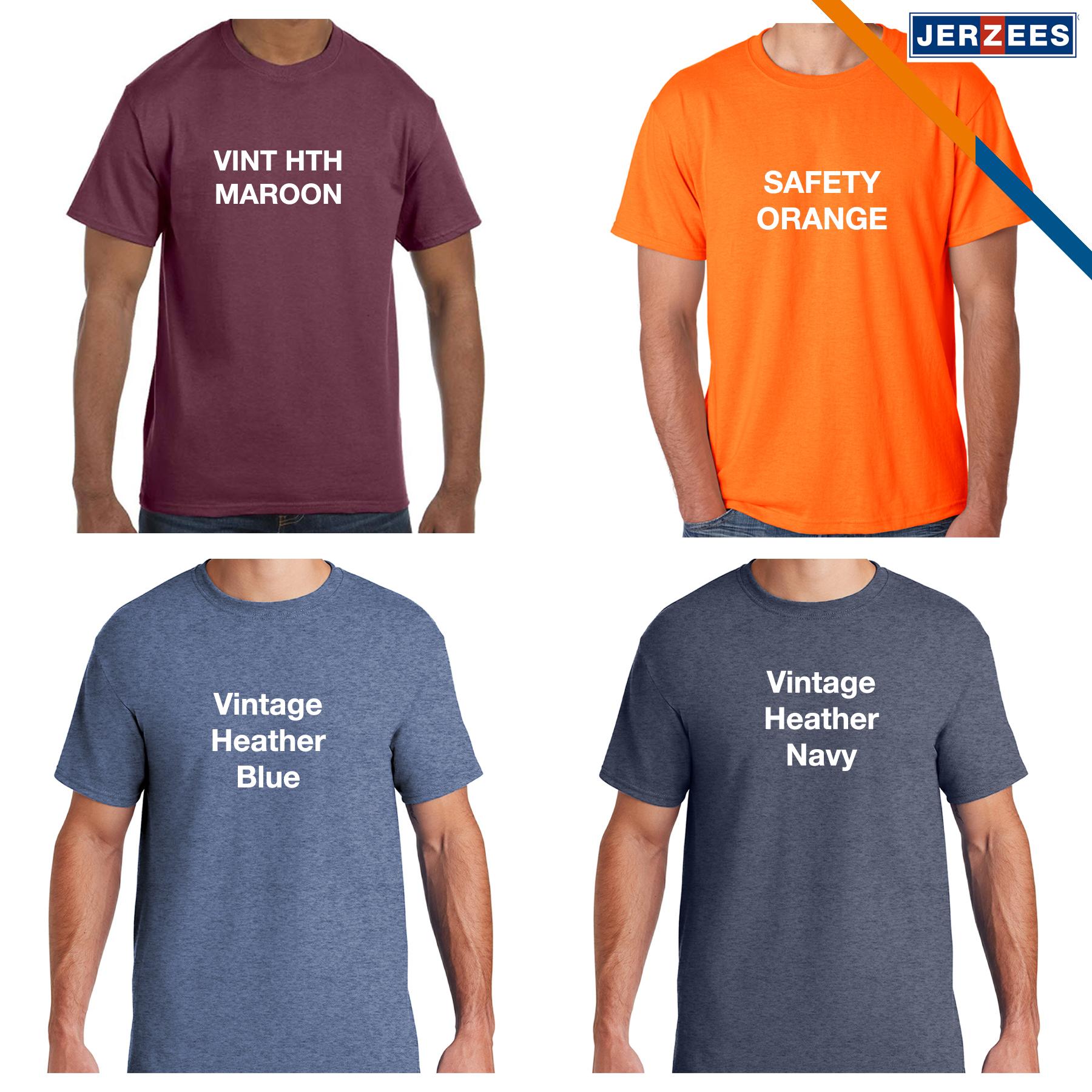 Jerzees® 5.6 oz Adult Heavyweight Blend T-shirts 8