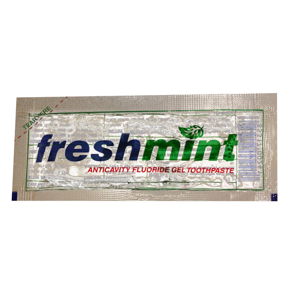 Freshmint Clear Gel Toothpaste Packet - 0.28 oz 2