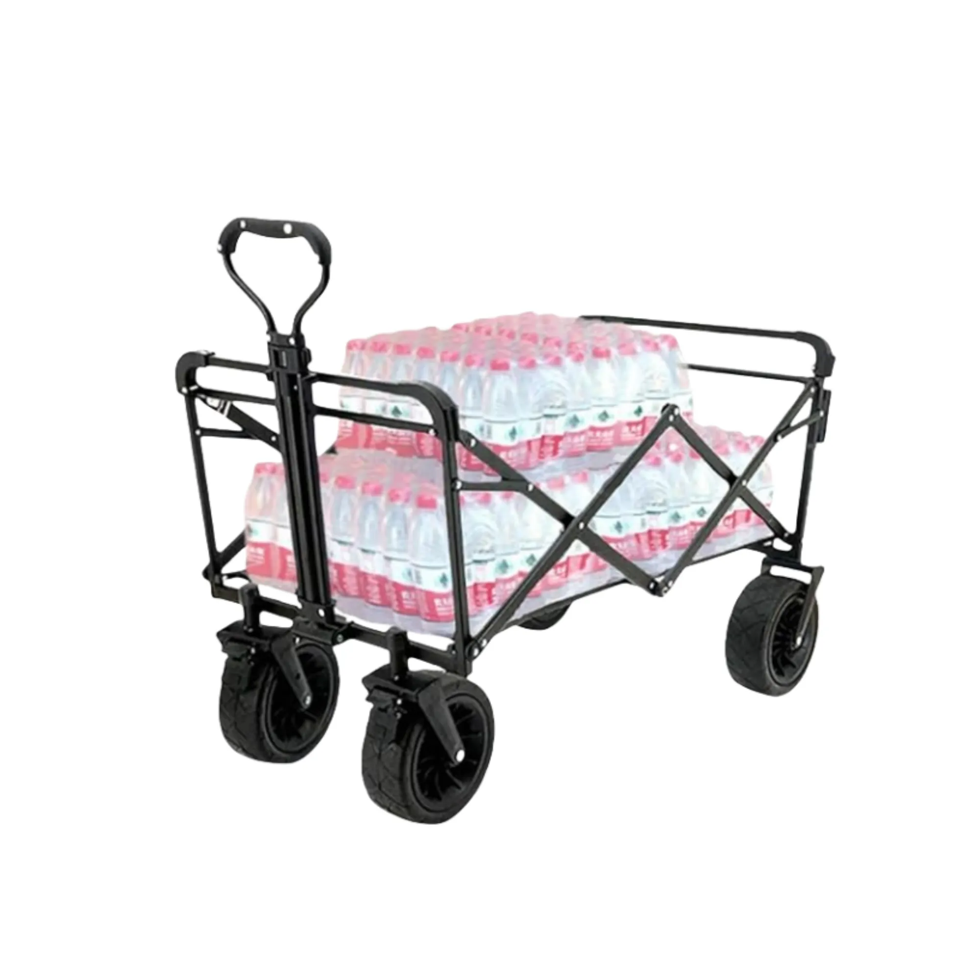 Collapsible Folding Utility Cart w/Beach Wheels 2