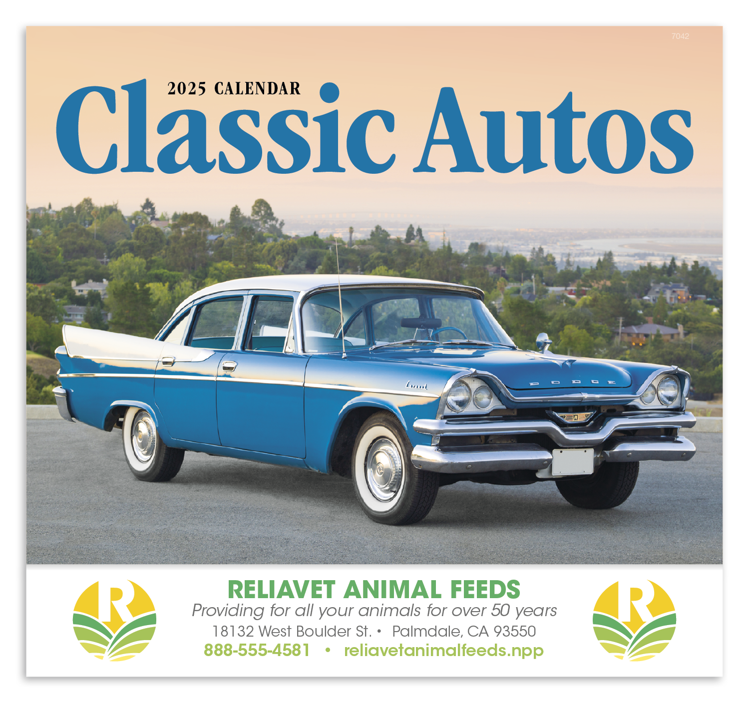 Good Value™ Classic Autos - Stapled Calendar 21
