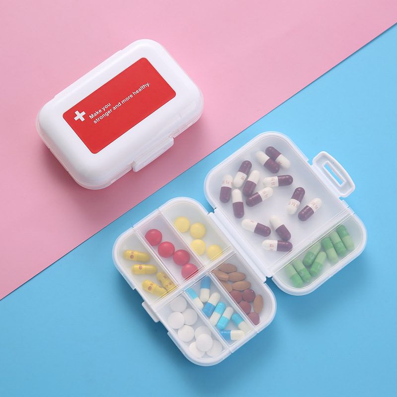 Detachable 8 Compartments Pill Box 5